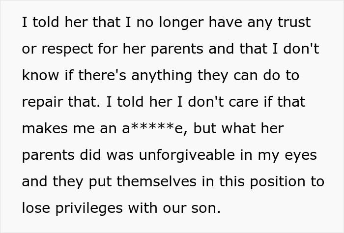 Text from a Dad recounting his major meltdown after MIL secretly baptized their child, expressing loss of trust and respect.