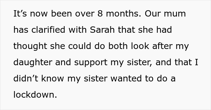 Message about mom clarifying caregiving misunderstandings Message about mom clarifying caregiving misunderstandings
