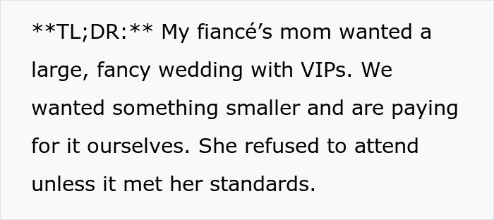 MIL Finds Out About Couple’s Wedding Plans, Has A Meltdown Nobody Saw Coming MIL Finds Out About Couple’s Wedding Plans, Has A Meltdown Nobody Saw Coming