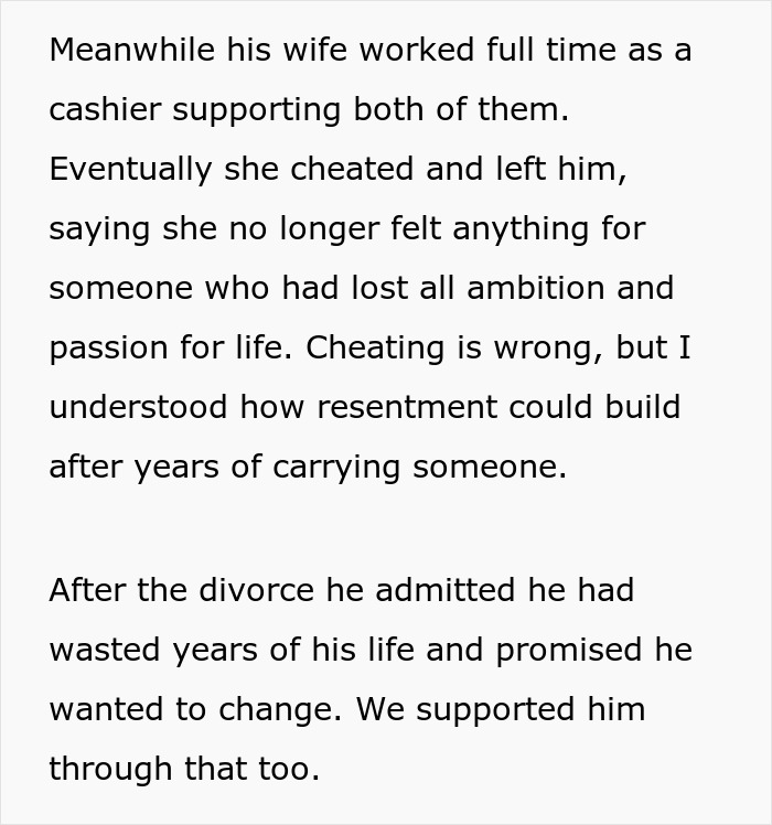 Guy Gives GF An Ultimatum After Getting Fed Up With Her Freeloading Brother Who Refuses To Be An Actual Adult