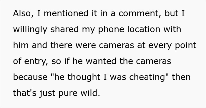 Controlling Man Insists On Keeping Indoor Camera On All The Time, Mad At Wife For Turning It Off Controlling Man Insists On Keeping Indoor Camera On All The Time, Mad At Wife For Turning It Off