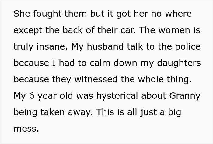 MIL Lies To 6YO That She's Going To Lose Mom, Gets Banned From Kids' Lives And Arrested