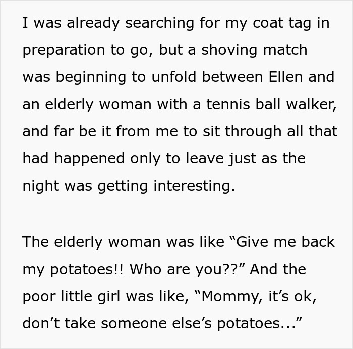 Shoving match starts between fiancee and elderly woman during restaurant dinner fiasco Shoving match starts between fiancee and elderly woman during restaurant dinner fiasco