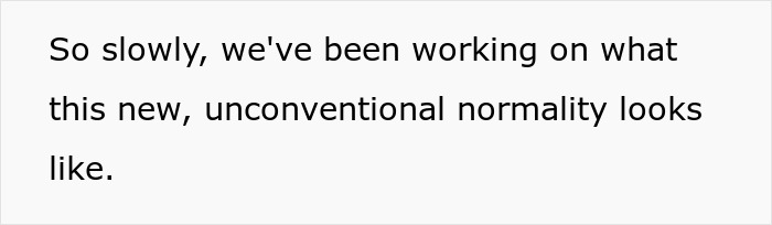 Text on working towards new unconventional normality