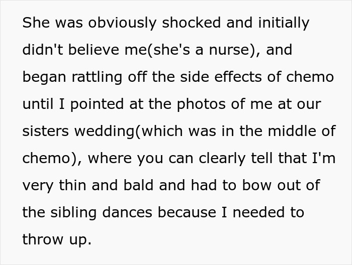 Sis Gets Jealous She Never Got Food Baskets From Fam, Doesn't Realize Bro Gets Them As He Has Cancer Sis Gets Jealous She Never Got Food Baskets From Fam, Doesn't Realize Bro Gets Them As He Has Cancer