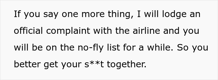 Karen Shames Guy For Eating Meat Near Her, Claims He Ruined Her Religion, Pilot Intervenes