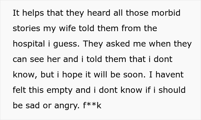 Guy At A Loss After Wife Leaves Him And His Kids, She Ends Up With A Shocking Diagnosis Guy At A Loss After Wife Leaves Him And His Kids, She Ends Up With A Shocking Diagnosis