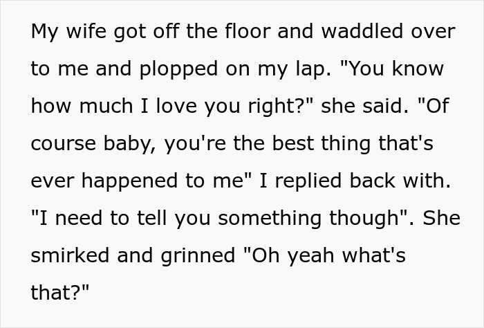 Guy Asks Random 20YO For A Ride In His Truck, Pregnant Wife Seethes And Plots Behind His Back Guy Asks Random 20YO For A Ride In His Truck, Pregnant Wife Seethes And Plots Behind His Back