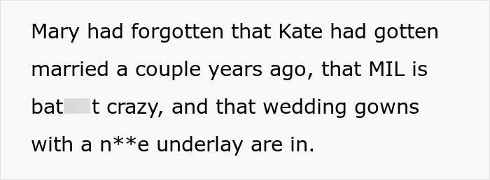MIL Throws A Pity Party Over Not Wearing Green For Son's Wedding, Plans To Switch Dresses Anyway MIL Throws A Pity Party Over Not Wearing Green For Son's Wedding, Plans To Switch Dresses Anyway
