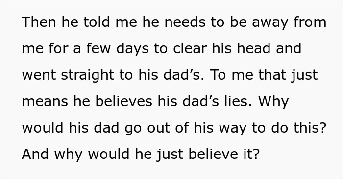 Guy Believes Dad's Lies About His Wife's Affair, Then Suddenly Flips And Wants To Baby-Trap Her