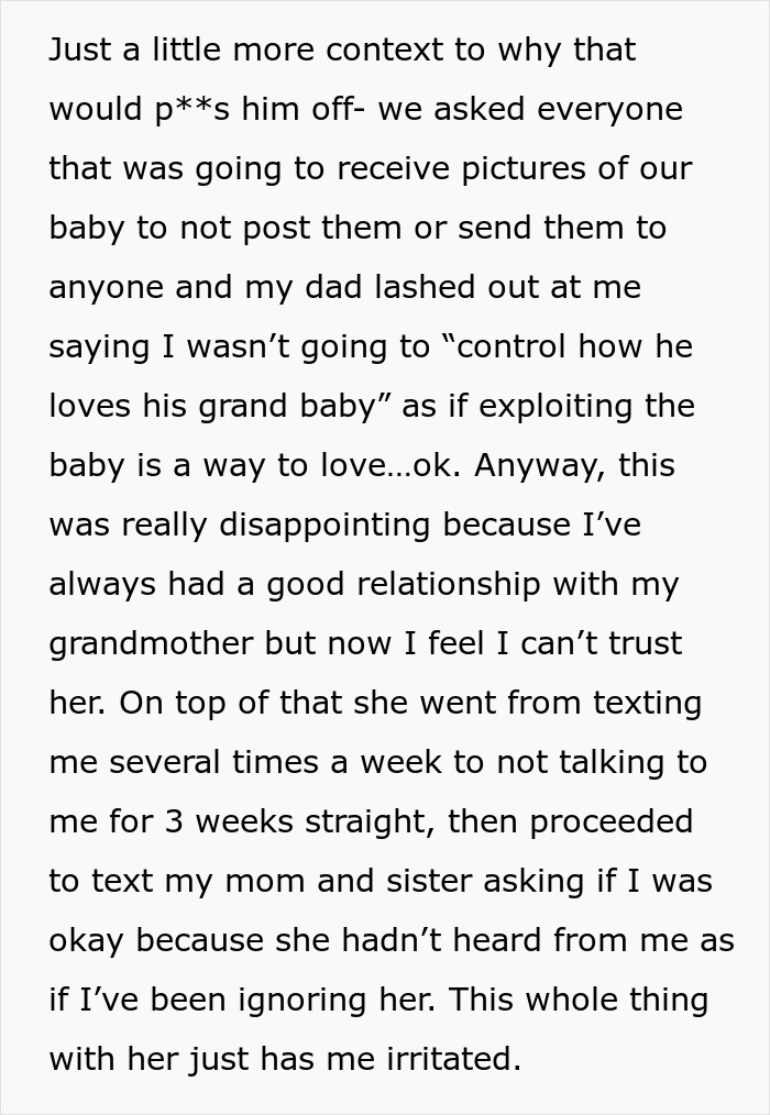 Parents Are Furious Daughter Informed Them About Giving Birth Only The Next Day After All They Did For Her