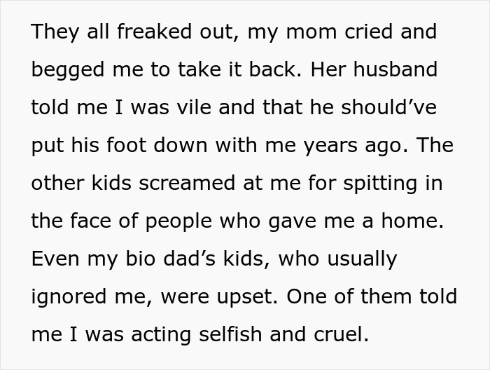 "Family Healing Weekend" Is Ruined After Affair Baby Reveals She Doesn't Love Them, They Are Livid