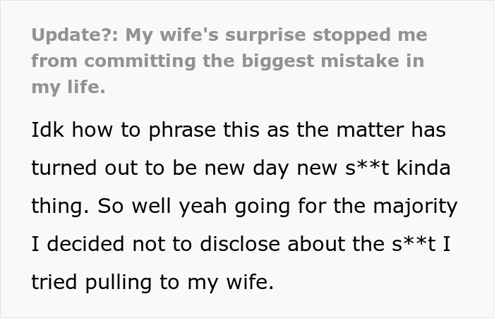 Man Spends A Work Trip Planning To Cheat On His Wife, Gets Stopped By A Pregnancy Test At The Door Man Spends A Work Trip Planning To Cheat On His Wife, Gets Stopped By A Pregnancy Test At The Door
