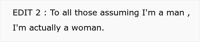 Woman clarifies she is a woman amid discussion about rich daughter and no kids Woman clarifies she is a woman amid discussion about rich daughter and no kids