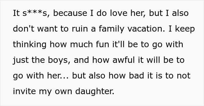 Mom Decides Fam Holiday Shouldn’t Feel Like A Drama Show, Quietly Excludes Explosive Daughter From It Mom Decides Fam Holiday Shouldn’t Feel Like A Drama Show, Quietly Excludes Explosive Daughter From It