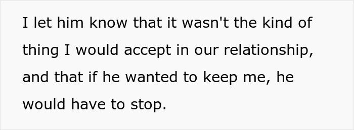 Text about not accepting cyberbullying in a relationship and demand to stop