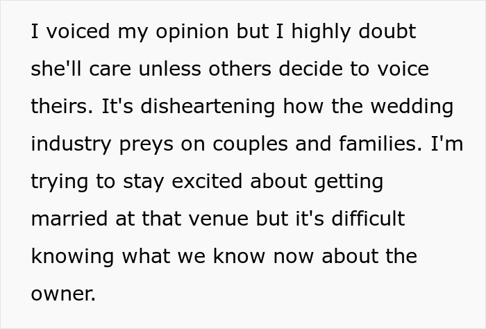 “Wonder Why The Economy Is So Bad?” Bride Refuses To Go Into Debt Because Of Airbnb Owner’s Greed “Wonder Why The Economy Is So Bad?” Bride Refuses To Go Into Debt Because Of Airbnb Owner’s Greed