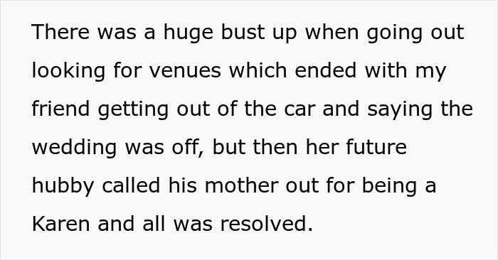 MIL causes dramatic scene over wedding venues but is called out by future hubby MIL causes dramatic scene over wedding venues but is called out by future hubby