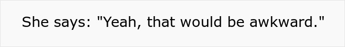 Funny text about a neighbor running stalker being awkward, as she says. Funny text about a neighbor running stalker being awkward, as she says.