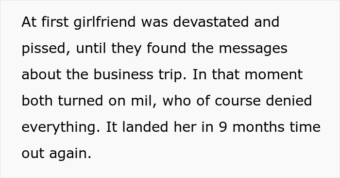 Girlfriend discovers messages exposing MIL's deceit before wedding Girlfriend discovers messages exposing MIL's deceit before wedding