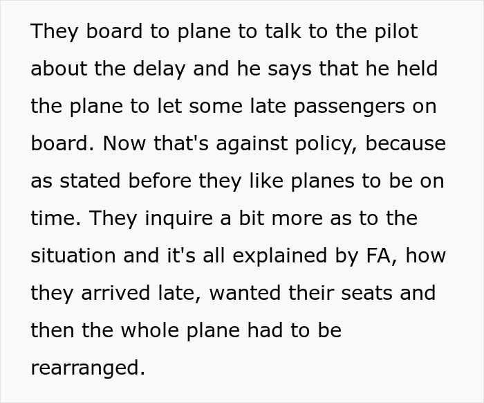 Family Shows Up 30 Minutes Late To Flight, Then Demands Man Gives Up His Seat