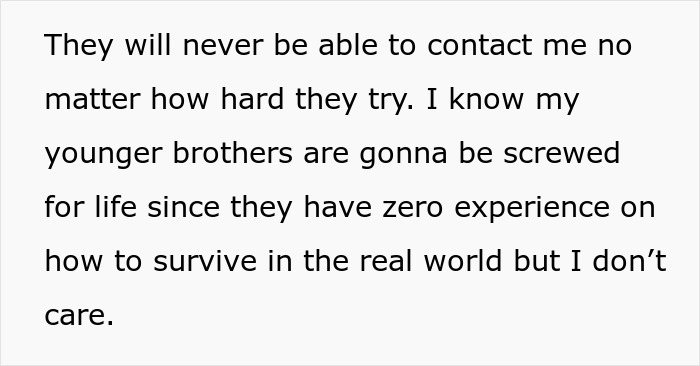 18YO Ditches Toxic Fam As They Torment Him For Years, Enjoys Life After Sparking An Uproar In Theirs 18YO Ditches Toxic Fam As They Torment Him For Years, Enjoys Life After Sparking An Uproar In Theirs