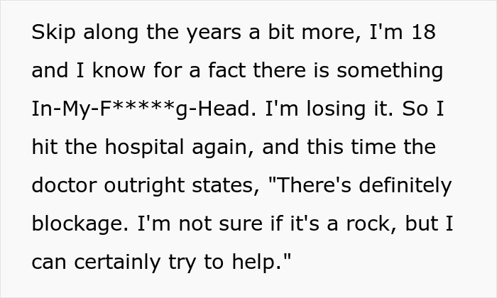 Guy Carries A Rock In His Ear For 13 Years, Finally Pulls It Out Himself After Doctors Fail