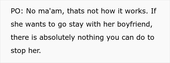 Mom Calls Cops To Keep Daughter Home, Officer Clarifies That Is Not How Adulthood Works