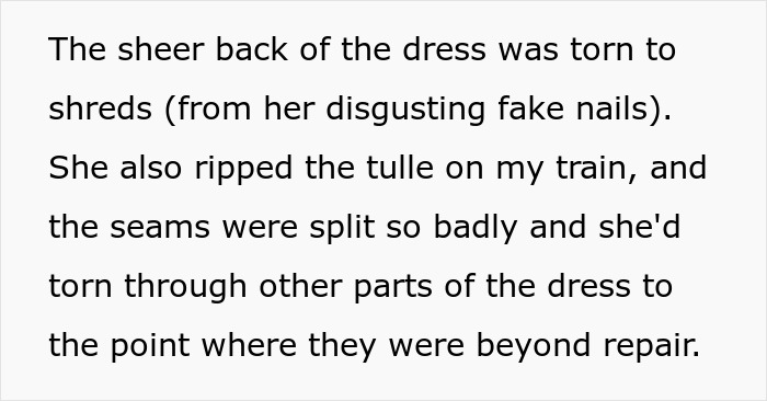 Bride Aghast As MIL Ruins Her $11K Wedding Dress, Loses It When Groom Says She’s “Overreacting” Bride Aghast As MIL Ruins Her $11K Wedding Dress, Loses It When Groom Says She’s “Overreacting”