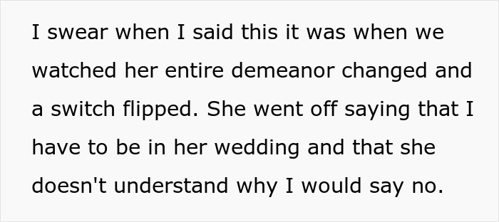 Pushy Bride Desperately Wants Gay Colleague To Be Her Man Of Honor, Goes Ballistic When He Refuses Pushy Bride Desperately Wants Gay Colleague To Be Her Man Of Honor, Goes Ballistic When He Refuses