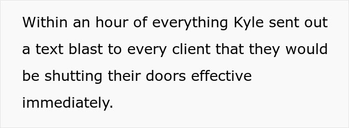 Toxic Boss Forced To Close Business After Insulting Top Performer, Ends Up Having His Clients Stolen Toxic Boss Forced To Close Business After Insulting Top Performer, Ends Up Having His Clients Stolen