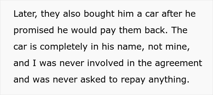 SAHM financial troubles as text clarifies she was never involved in fianc&eacute;'s family car debt.