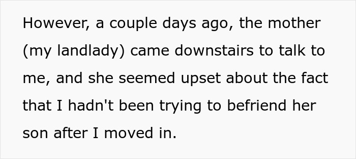 Landlady Wants 21YO Tenant To Be Besties With Her Teen, Gets Dramatic As Tenant Says, "No, Thanks"