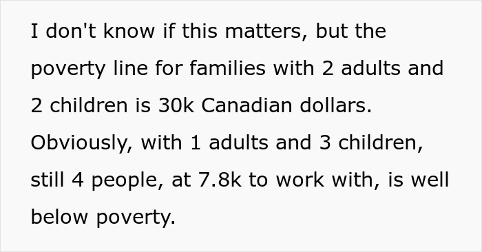 Poverty line explanation for 23YO disowned family finances Poverty line explanation for 23YO disowned family finances