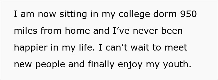 18YO Ditches Toxic Fam As They Torment Him For Years, Enjoys Life After Sparking An Uproar In Theirs 18YO Ditches Toxic Fam As They Torment Him For Years, Enjoys Life After Sparking An Uproar In Theirs