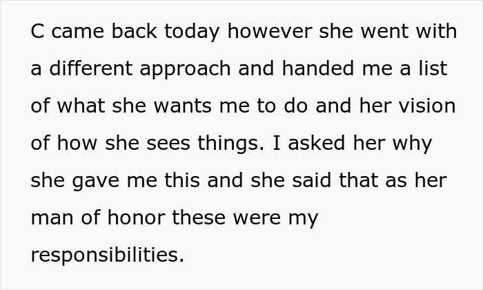 Pushy Bride Desperately Wants Gay Colleague To Be Her Man Of Honor, Goes Ballistic When He Refuses Pushy Bride Desperately Wants Gay Colleague To Be Her Man Of Honor, Goes Ballistic When He Refuses