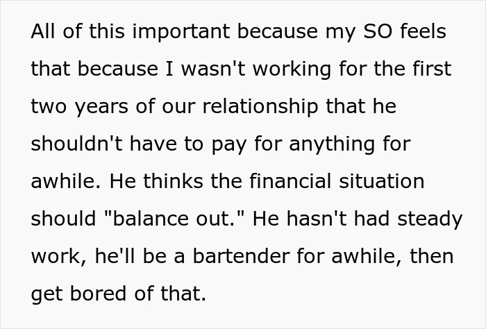 Guy Treats GF As A Free Maid And Won't Pay Rent As He "Funded" The Relationship Before Guy Treats GF As A Free Maid And Won't Pay Rent As He "Funded" The Relationship Before