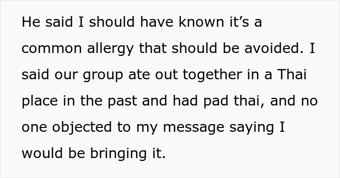 Potluck Dinner Gets Awkward After Dude Gets Mad Nobody Knew About His Food Allergy
