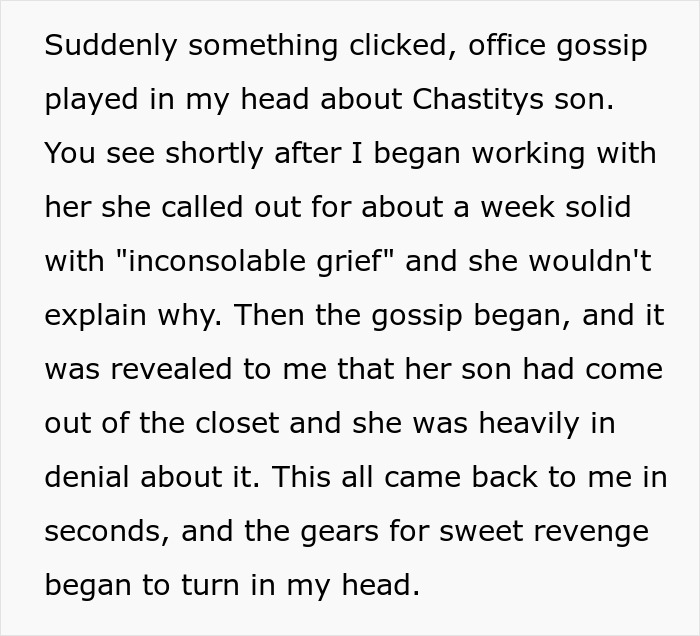 Guy Sick Of Religious Coworker Spreading Gossip About Him Takes Epic Revenge By Dating Her Son Guy Sick Of Religious Coworker Spreading Gossip About Him Takes Epic Revenge By Dating Her Son