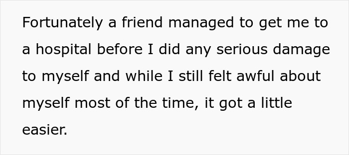 Friend helps hospitalized woman after s*****e attempt following breakup