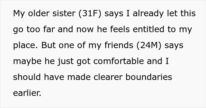 Guy Is Baffled After Girlfriend Calls Him Out On His Strange Behavior: "You Basically Live In My Apartment" Guy Is Baffled After Girlfriend Calls Him Out On His Strange Behavior: "You Basically Live In My Apartment"