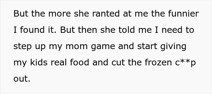 Guy's Mistress-Turned-Wife Keeps Insulting His Ex's Frozen Food, Whines As She Brutally Snubs Her Guy's Mistress-Turned-Wife Keeps Insulting His Ex's Frozen Food, Whines As She Brutally Snubs Her
