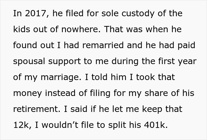 Narcissistic Guy Refuses To Pay Spousal Support And Takes Ex To Court, Ends Up Paying With 401k Narcissistic Guy Refuses To Pay Spousal Support And Takes Ex To Court, Ends Up Paying With 401k