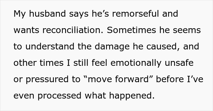 Mistress Exposes Guy's 2.5-Year-Long Affair, Postpartum Wife Severely Traumatized By The Truth