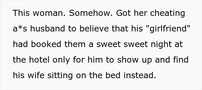 Guy Thinks He's Meeting Mistress At Hotel For A Fun Night, Opens The Door To Find Wife On The Bed Guy Thinks He's Meeting Mistress At Hotel For A Fun Night, Opens The Door To Find Wife On The Bed