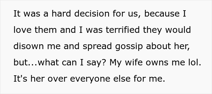 Text about hard decision to reveal fertility issues out of love for wife Text about hard decision to reveal fertility issues out of love for wife