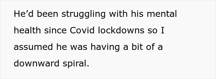 Man bails on 10 year relationship amid mental health struggles during Covid lockdowns
