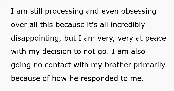 &ldquo;I Became The Villain&rdquo;: Woman Refuses To Attend Brother&rsquo;s Wedding After Huge Miscommunication