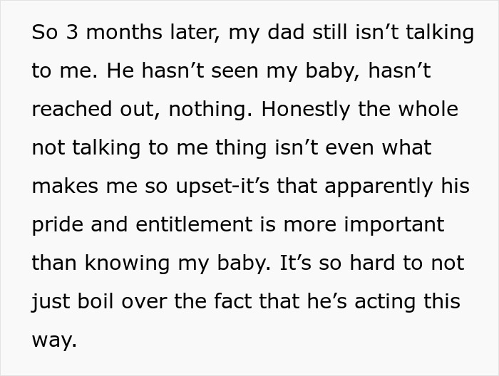Parents Are Furious Daughter Informed Them About Giving Birth Only The Next Day After All They Did For Her