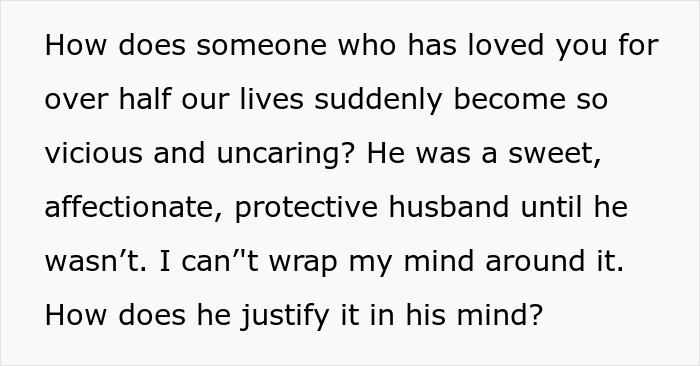 Cancer battle heartbreak as once loving husband becomes uncaring and vicious, wife confused Cancer battle heartbreak as once loving husband becomes uncaring and vicious, wife confused